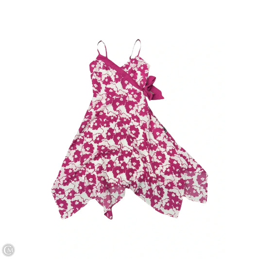 Dress Party Midi By Banana Republic In Floral Print, Size: 0