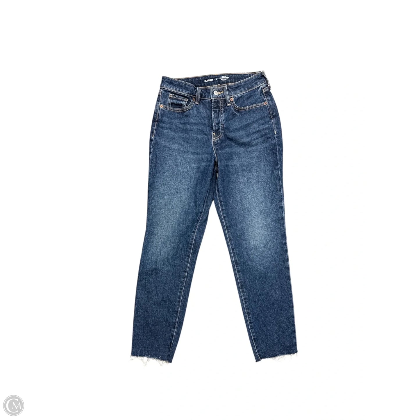 Jeans Straight By Old Navy In Blue Denim, Size: 2