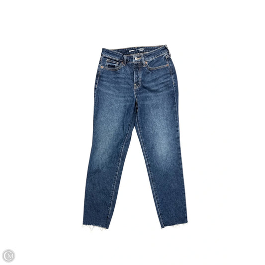 Jeans Straight By Old Navy In Blue Denim, Size: 2