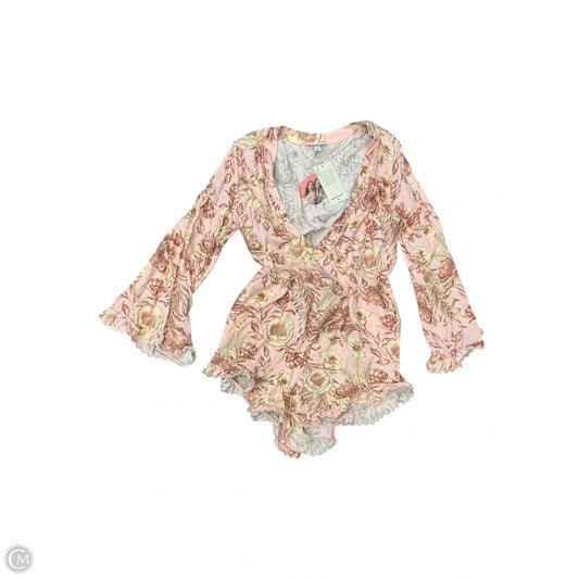 Romper By Agua Bendita In Floral Print, Size: 8