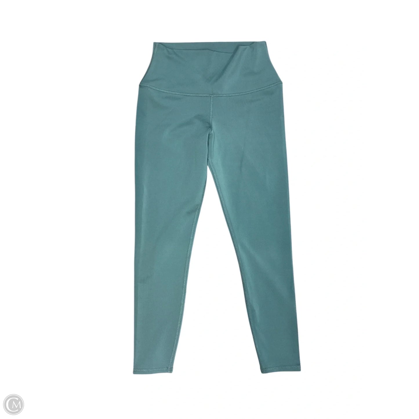 Athletic Leggings By Alo In Teal, Size: S