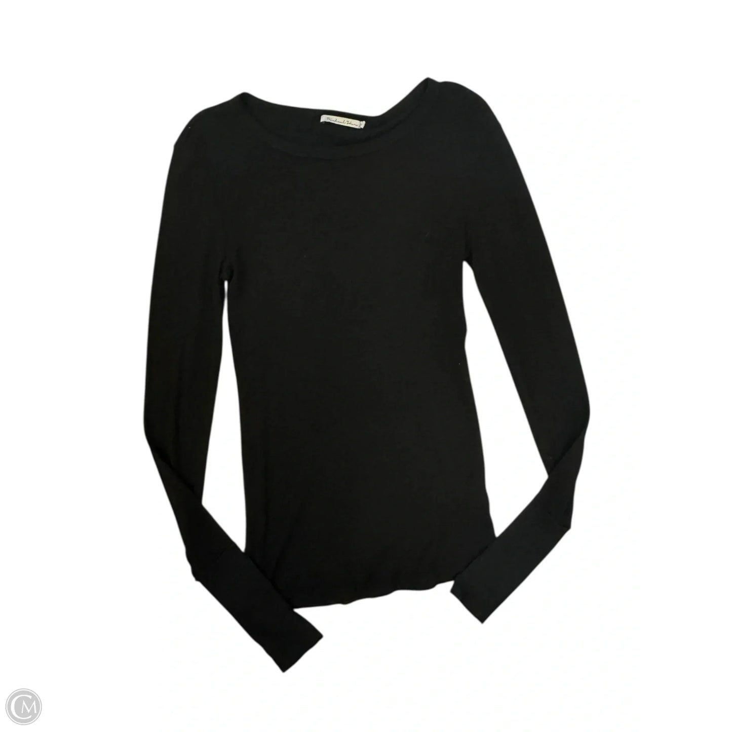 Top Long Sleeve By Michael Stars In Black, Size: S
