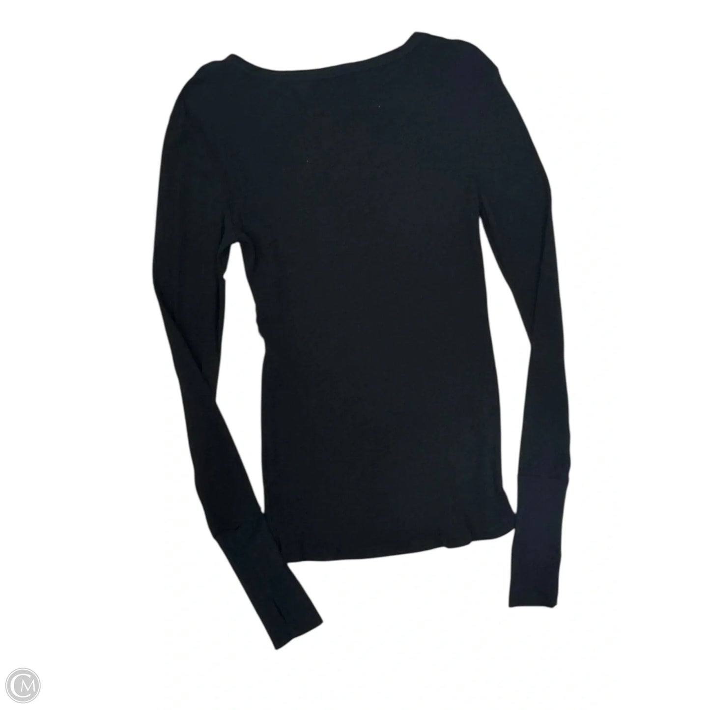 Top Long Sleeve By Michael Stars In Black, Size: S