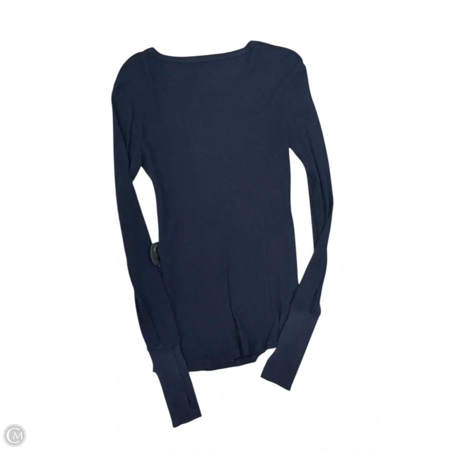 Top Long Sleeve By Michael Stars In Navy, Size: S