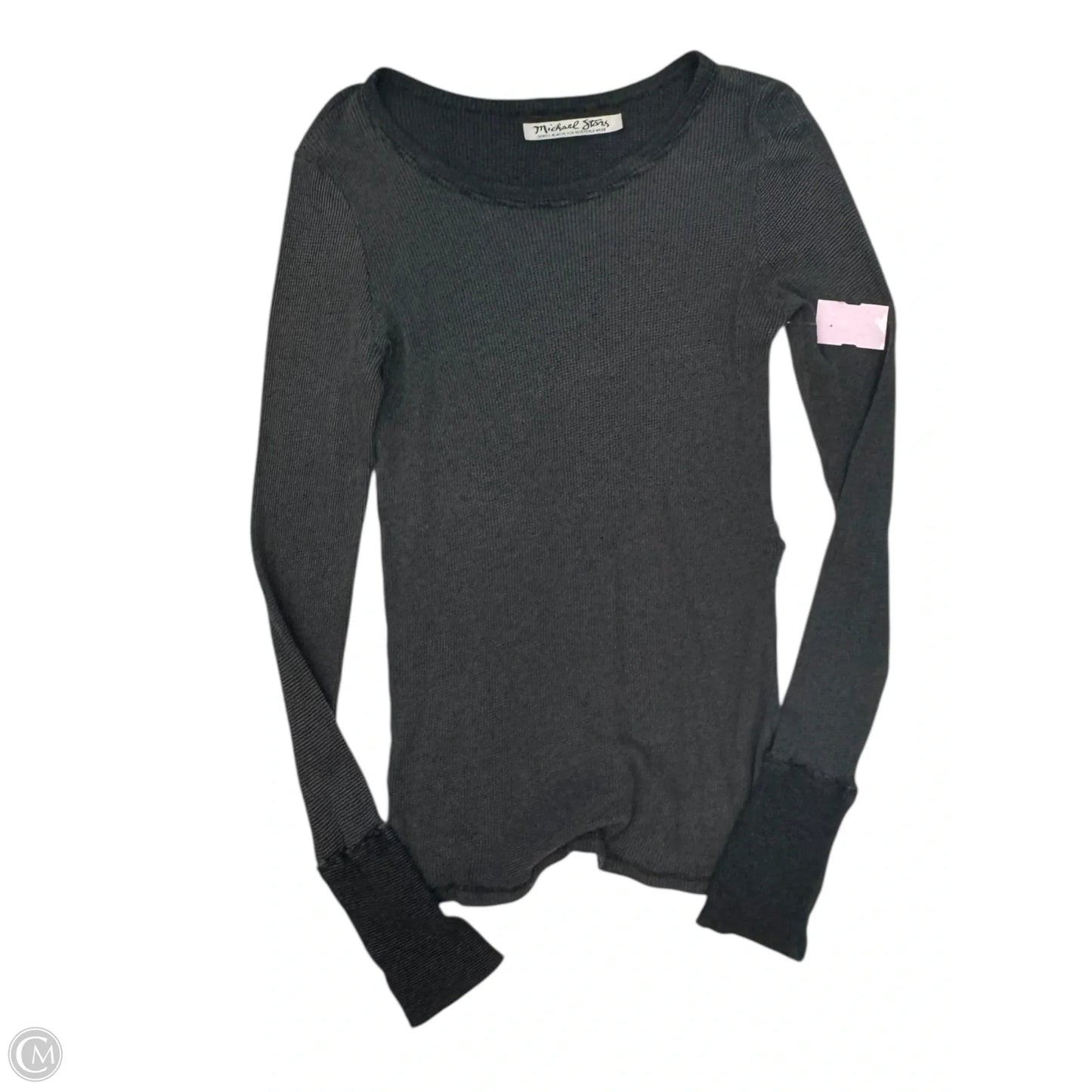 Top Long Sleeve By Michael Stars In Grey, Size: S