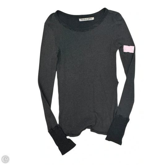 Top Long Sleeve By Michael Stars In Grey, Size: S