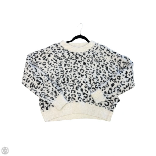 Sweater By Mi Ami In Leopard Print, Size: L