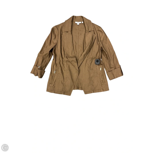 Blazer By Chicos In Brown, Size: S