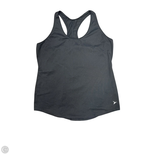 Athletic Tank Top By Old Navy In Black, Size: Xl