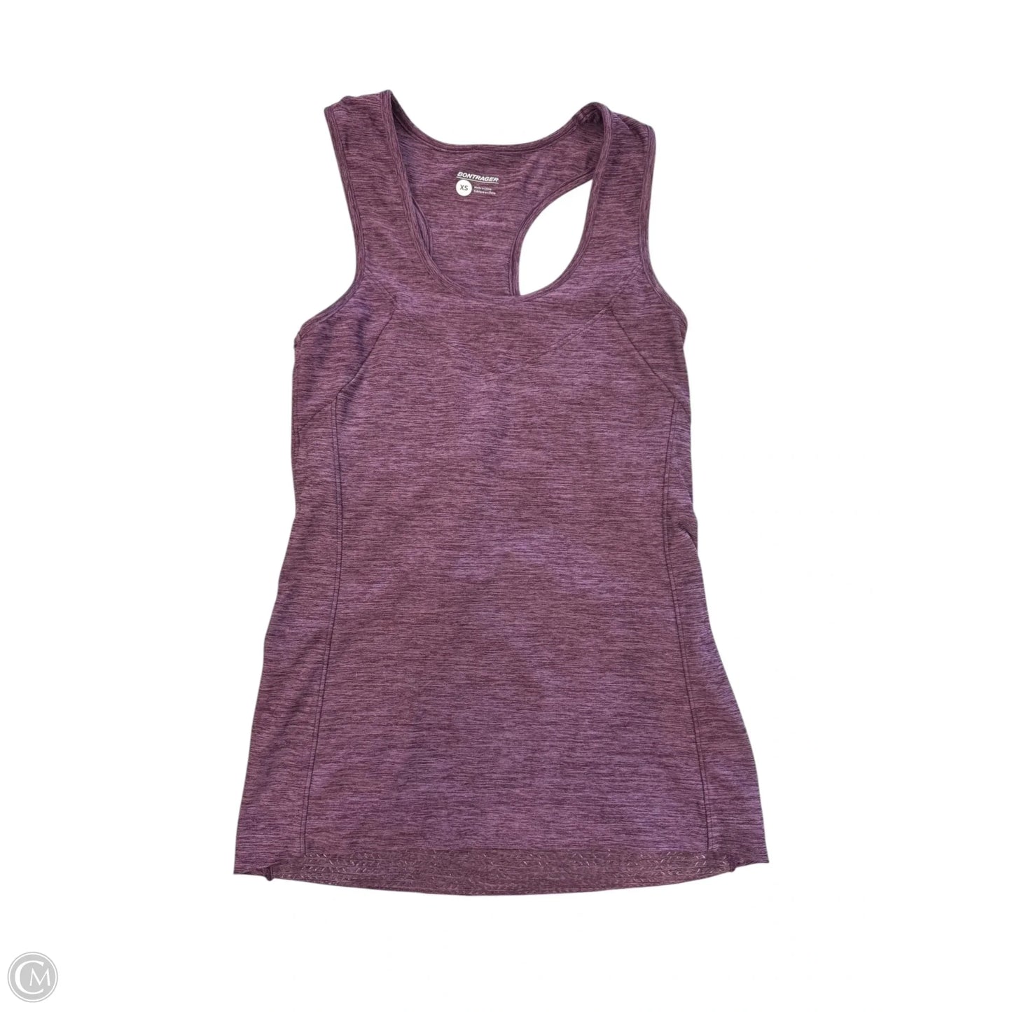 Athletic Tank Top By Clothes Mentor In Purple, Size: Xs