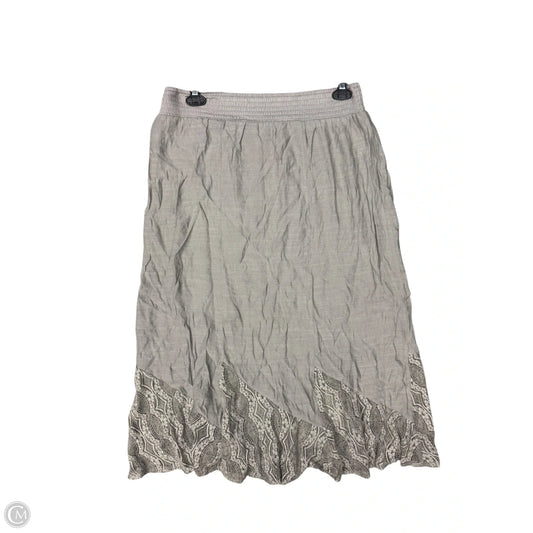 Skirt Maxi By Apt 9 In Tan, Size: 16