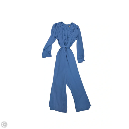 Jumpsuit By Ann Taylor In Blue, Size: 12p