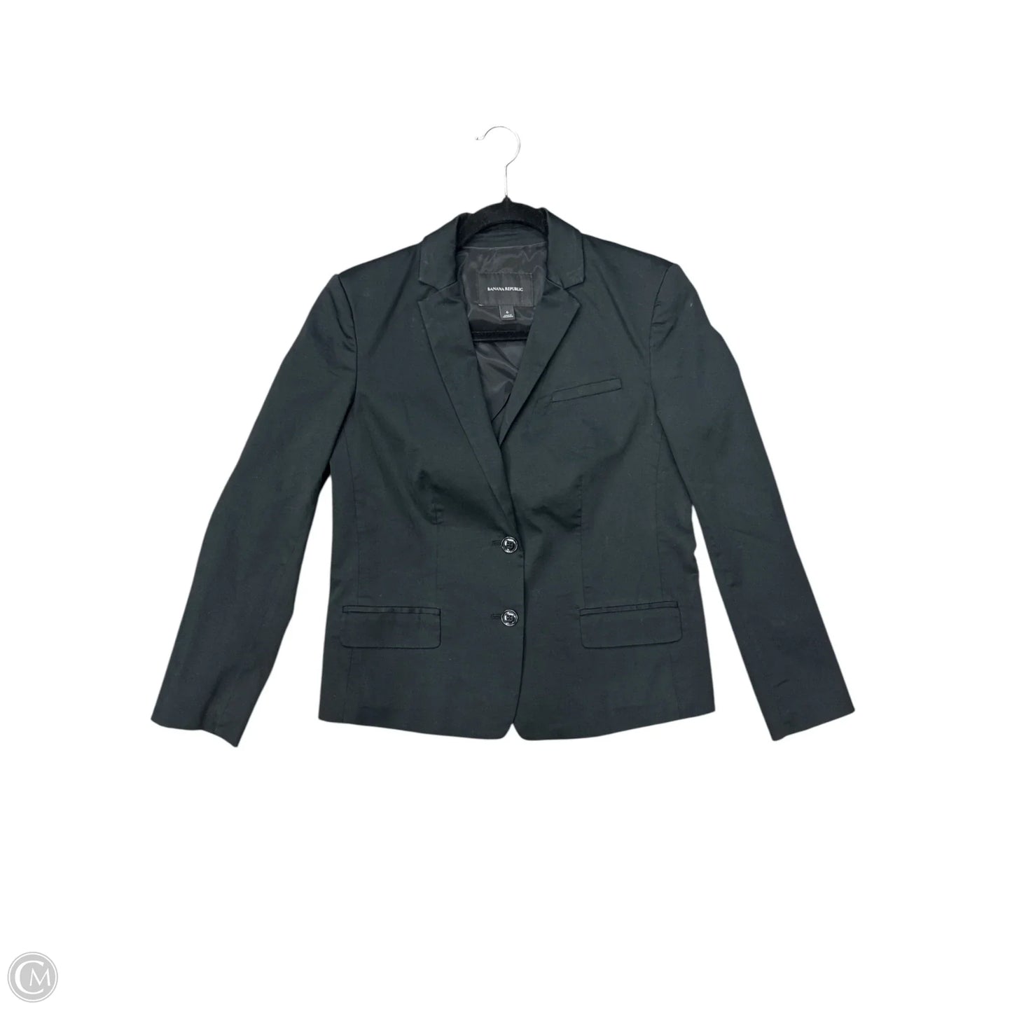 Blazer By Banana Republic In Black, Size: M