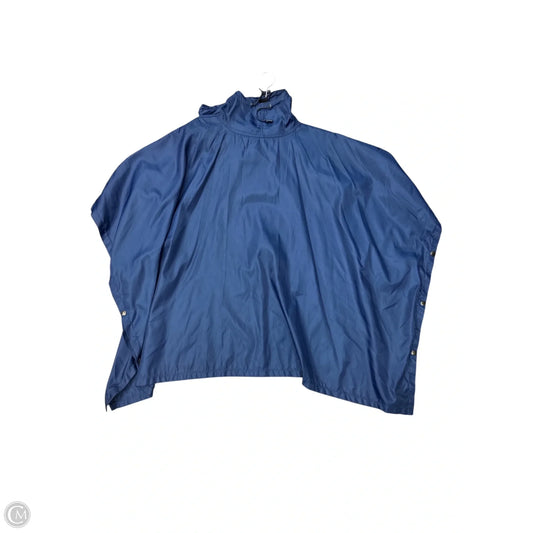 Poncho By Lauren By Ralph Lauren In Navy, Size: Osfm