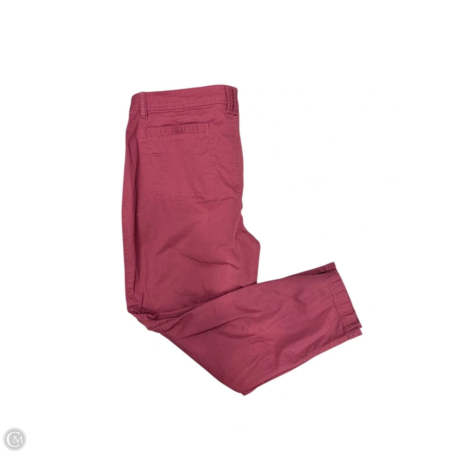 Pants Cropped By Eddie Bauer In Pink, Size: 16