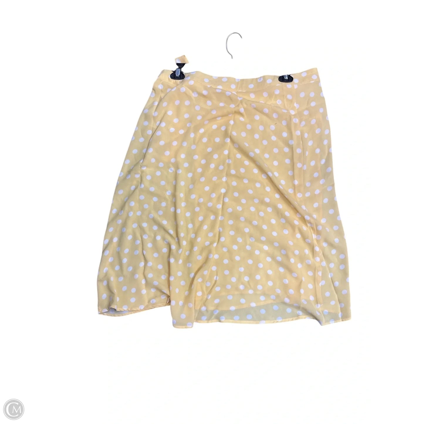 Skirt Midi By 89th And Madison In Polkadot Pattern, Size: 16