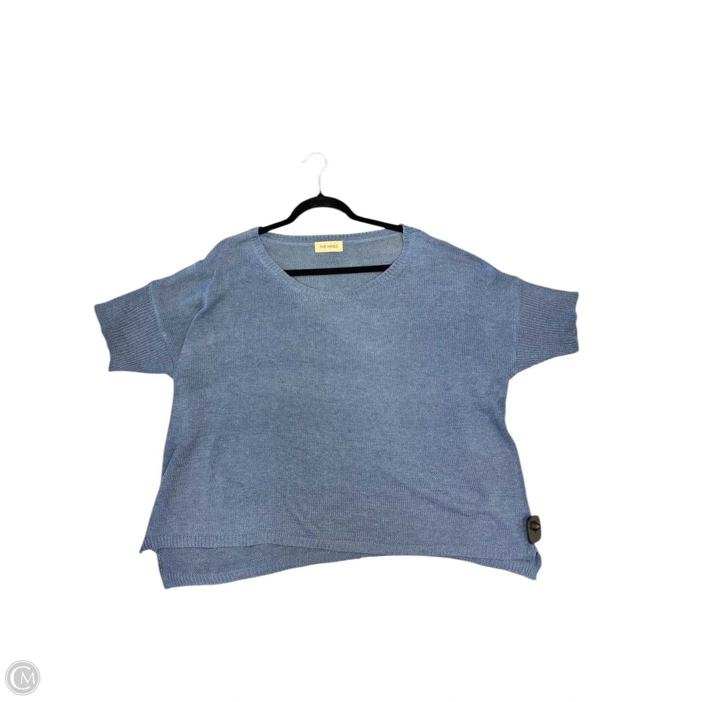 Top Short Sleeve By The Nines In Blue, Size: 1x