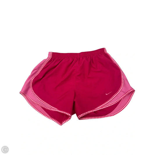 Athletic Shorts By Nike Apparel In Pink, Size: S