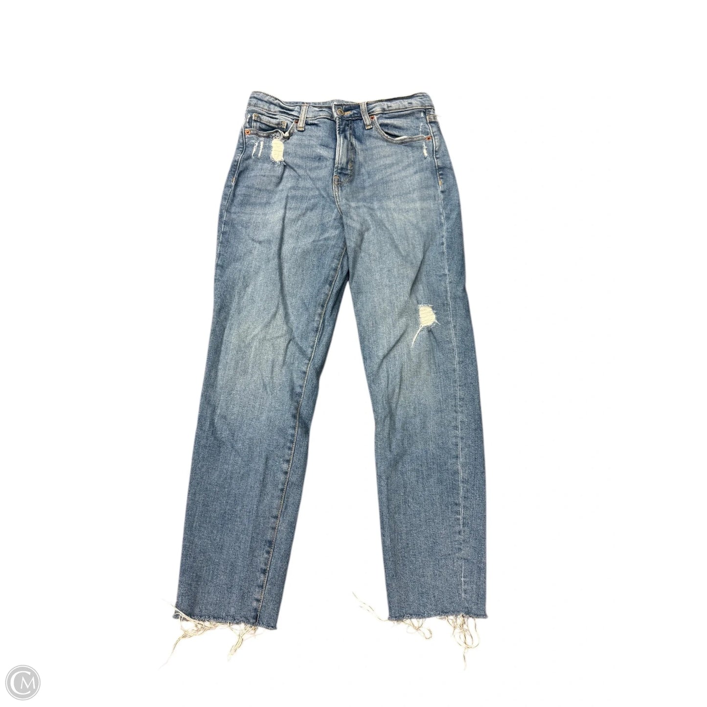 Jeans Straight By Old Navy In Blue Denim, Size: 6