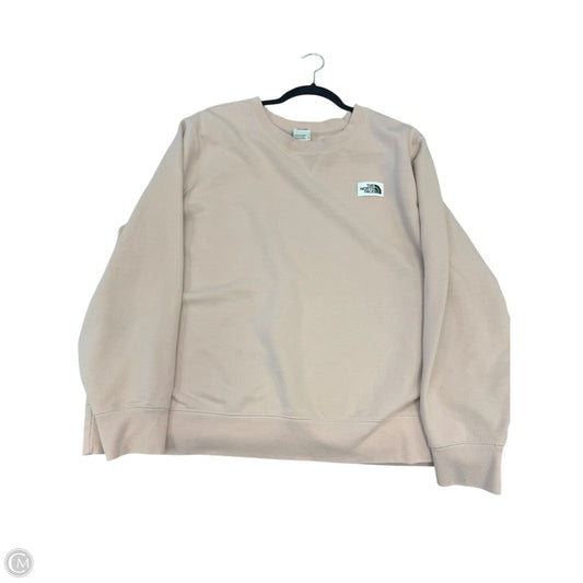 Sweatshirt Crewneck By The North Face In Pink, Size: 3x
