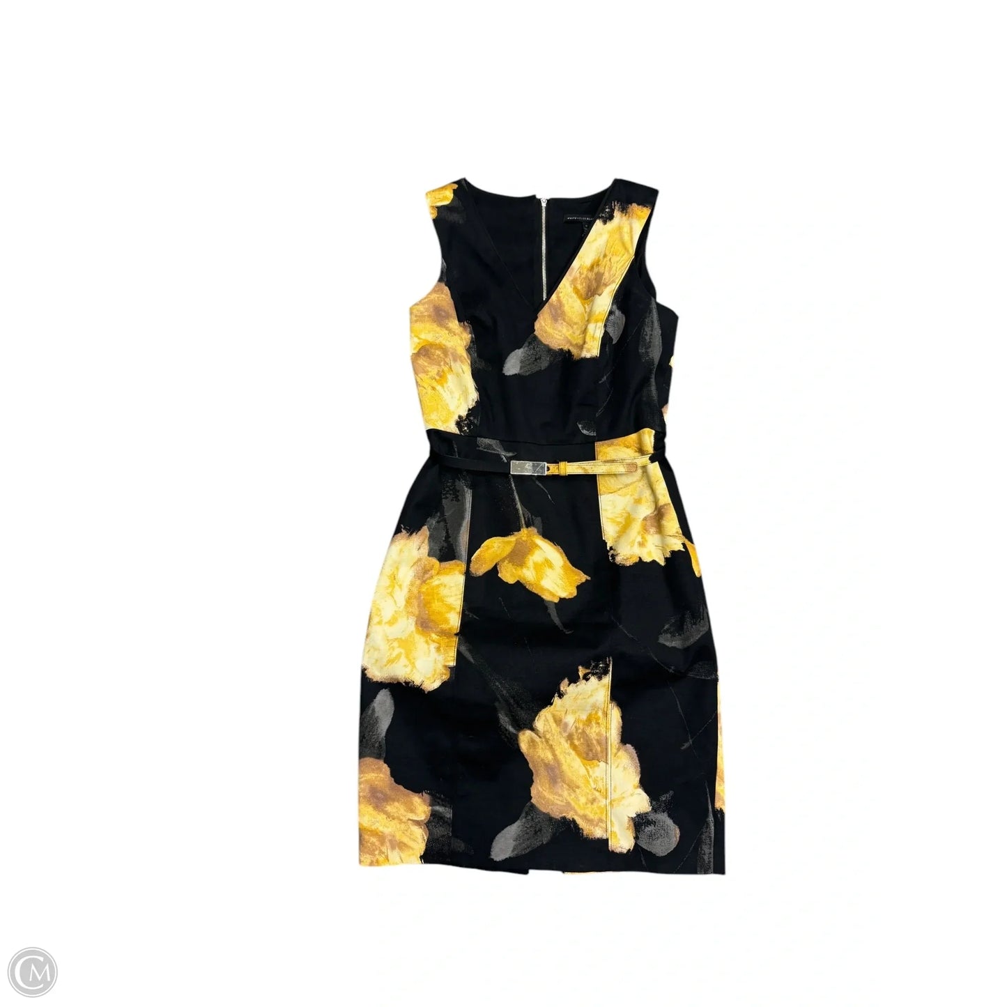 Dress Party Midi By White House Black Market In Black, Size: 6