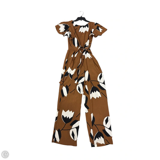 Jumpsuit By Eva Franco In Brown, Size: 8