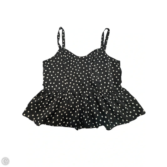 Top Sleeveless By Express In Black, Size: L