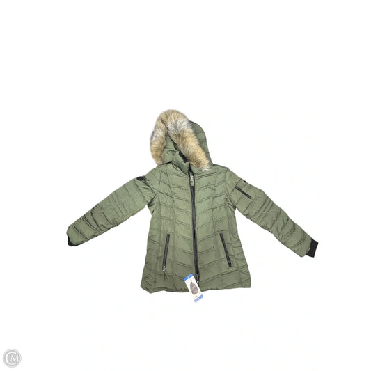 Coat Puffer & Quilted By Nautica In Green, Size: L