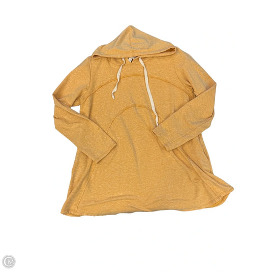 Sweatshirt Hoodie By Cmc In Yellow, Size: L
