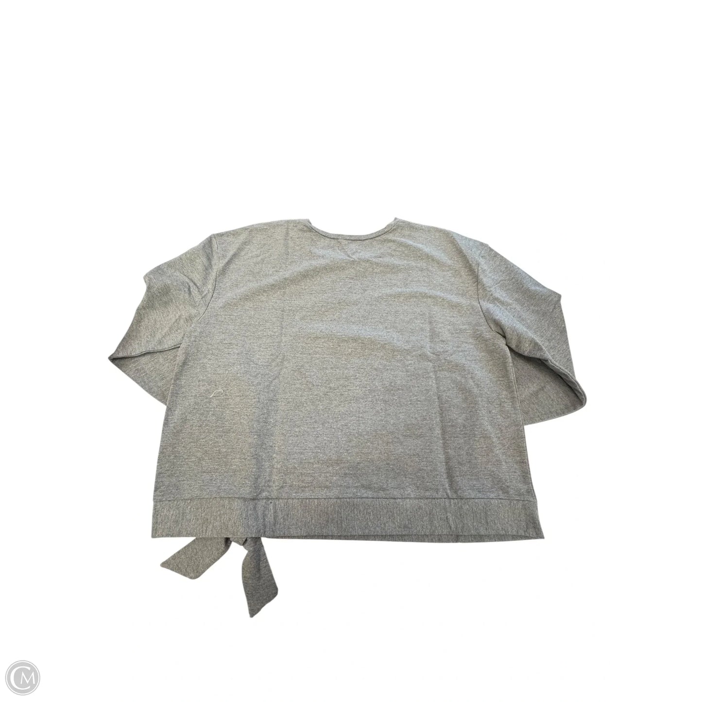 Sweatshirt Crewneck By Not Your Daughters Jeans In Grey, Size: Xl