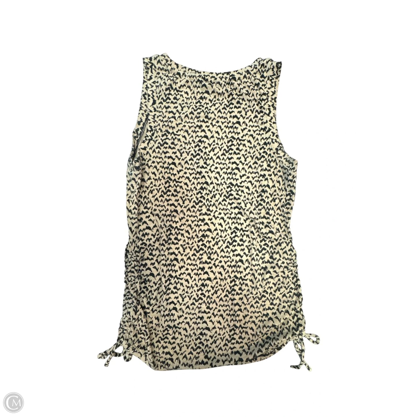 Top Sleeveless By Simply Vera In Brown, Size: M