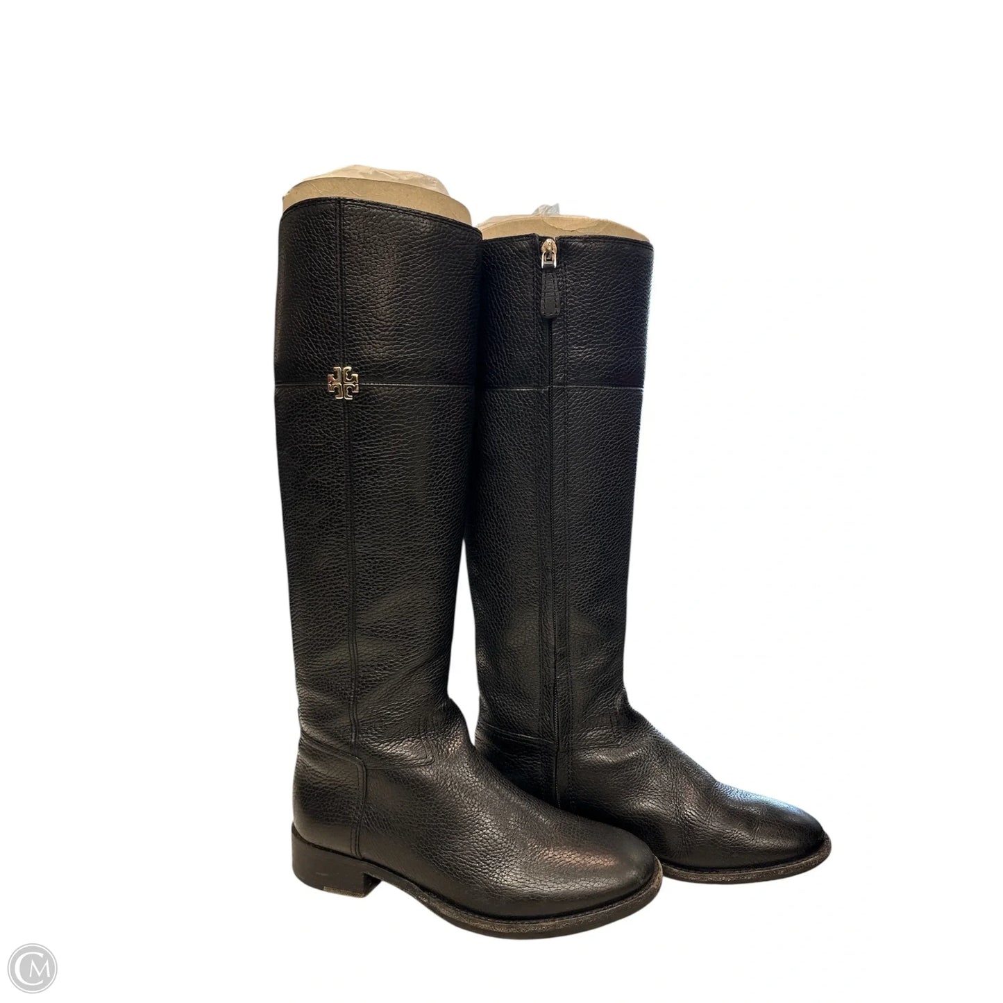 Boots Designer By Tory Burch In Black, Size: 6