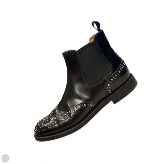 Boots Ankle Flats By Cma In Black, Size: 6