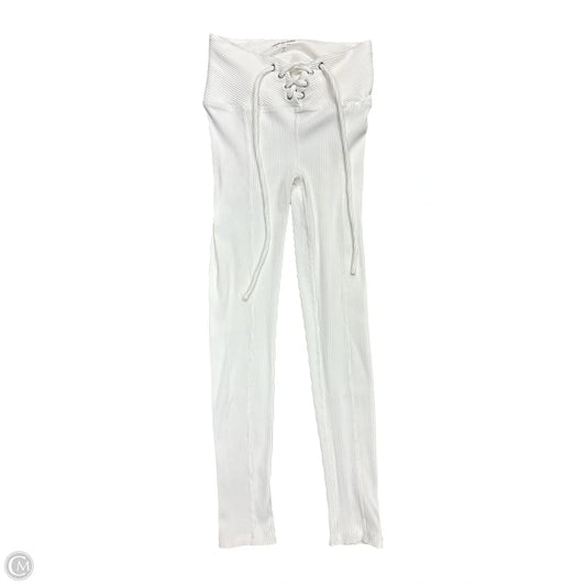 Athletic Leggings By Year Of Ours In White, Size: S