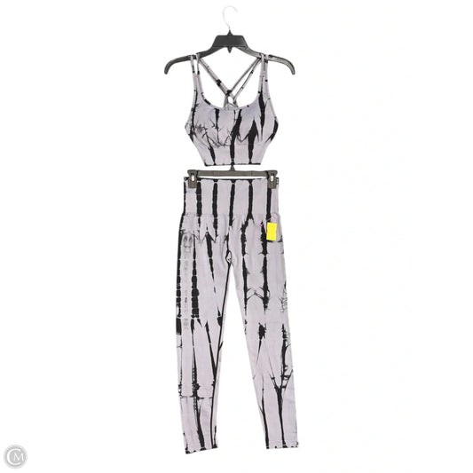 Athletic Pants 2pc By Cmb In Purple, Size: M