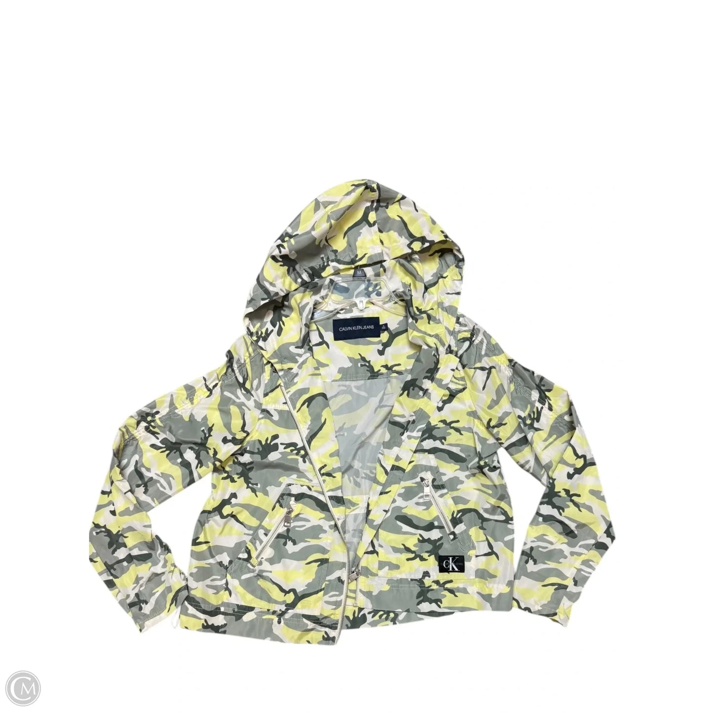 Jacket Other By Calvin Klein In Camouflage Print, Size: M
