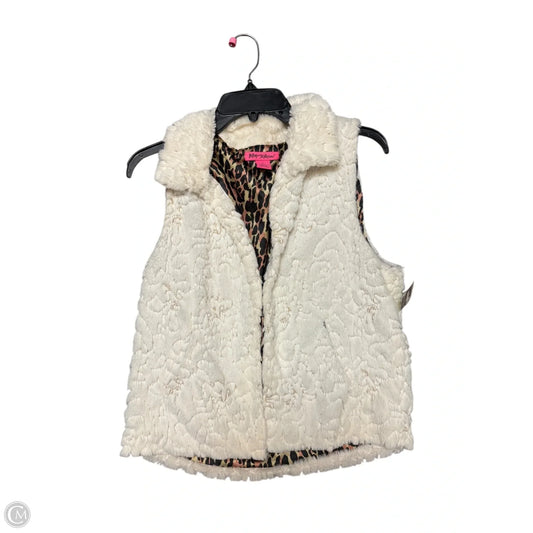 Vest Other By Betsey Johnson In White, Size: M