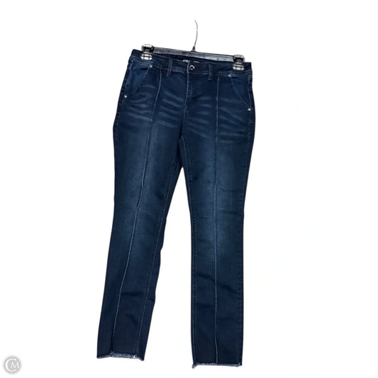 Jeans Straight By Grace In Blue, Size: 10