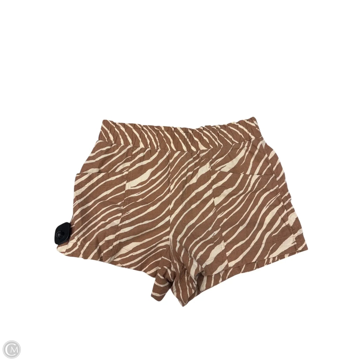 Shorts By A New Day In Zebra Print, Size: 6