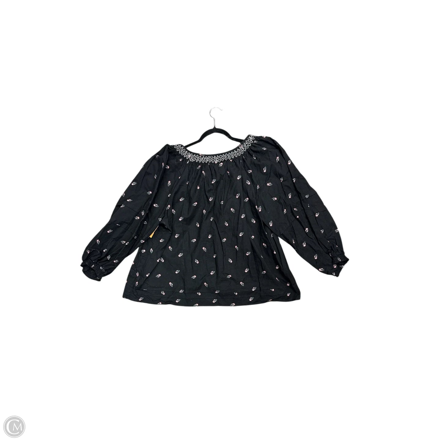 Top Long Sleeve By Old Navy In Black, Size: Xxl