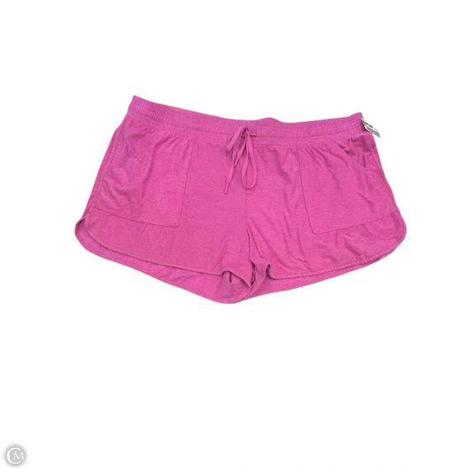 Shorts By Athletic Works In Pink, Size: 3x