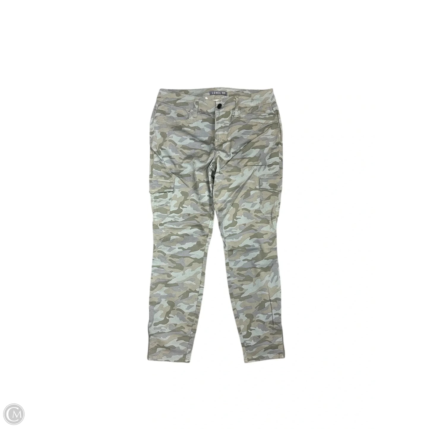 Pants Cargo & Utility By Level 99 In Camouflage Print, Size: 8