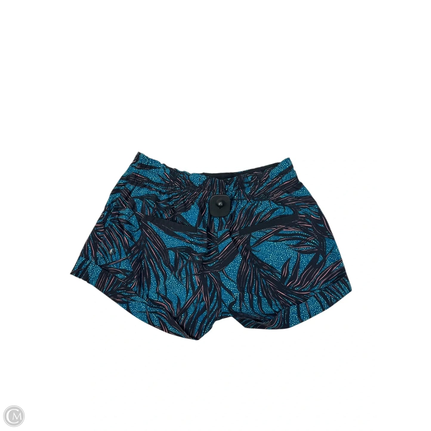 Athletic Shorts By Lululemon In Blue, Size: M