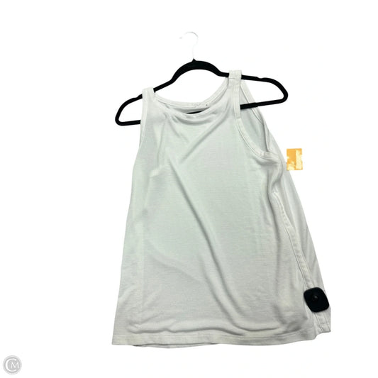 Top Sleeveless By Gap In White, Size: Xl