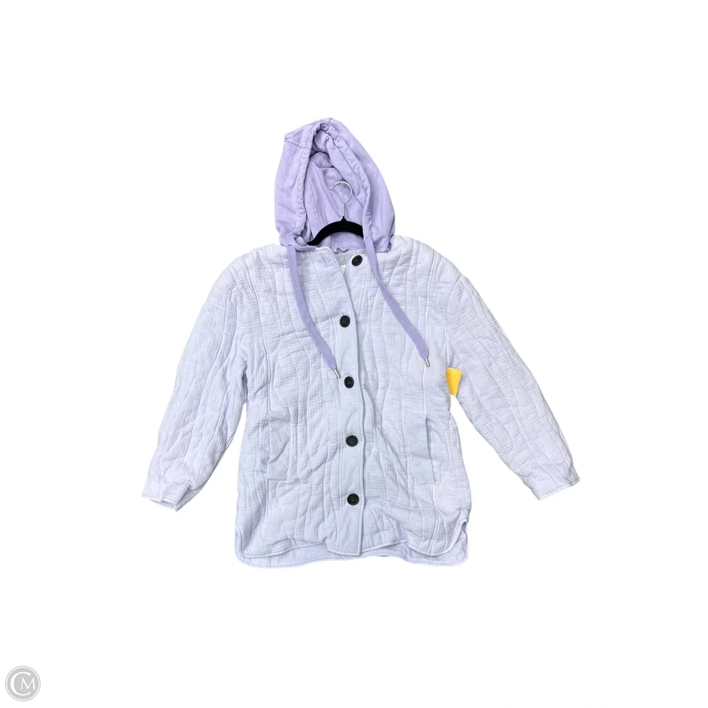 Jacket Puffer & Quilted By Avec Les Filles In Purple, Size: S