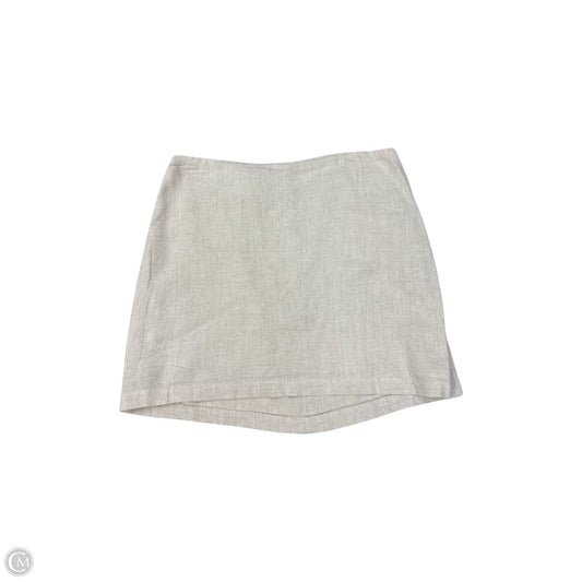 Skirt Mini & Short By Cmc In Tan, Size: 2