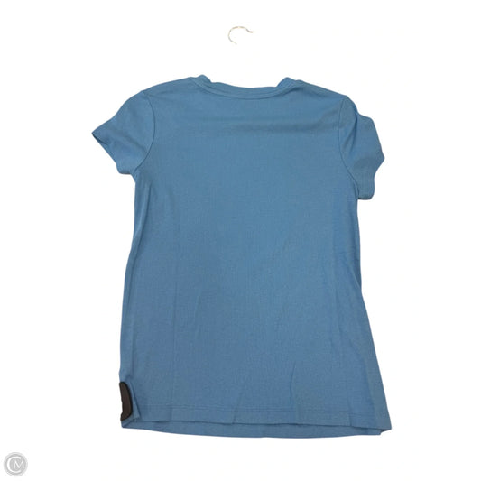Top Short Sleeve By A New Day In Blue, Size: L