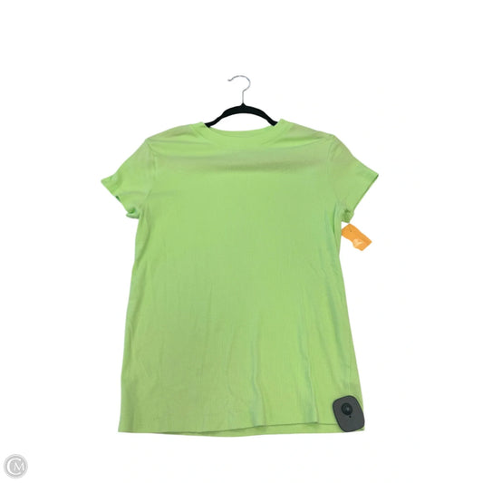 Top Short Sleeve By A New Day In Green, Size: L