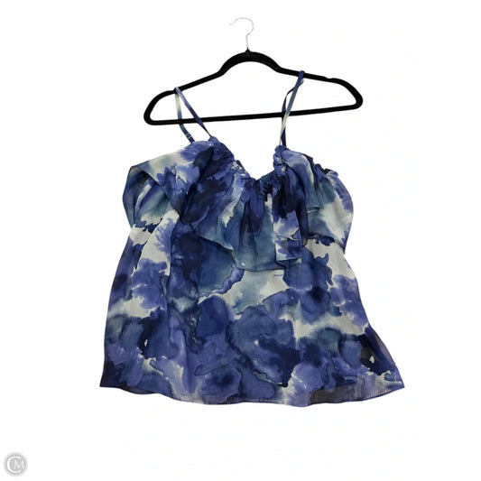 Tank Top By Rebecca Taylor In Blue, Size: Xs
