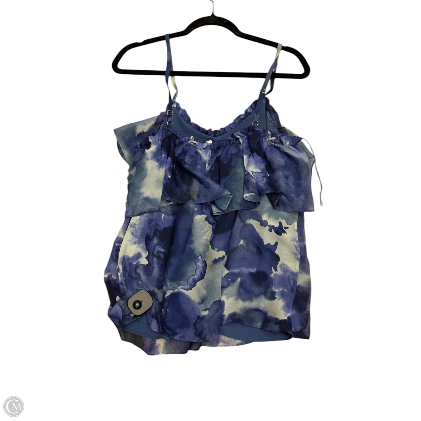 Tank Top By Rebecca Taylor In Blue, Size: Xs